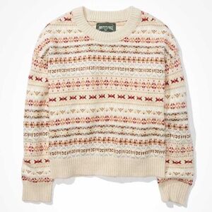 American Eagle Fair Isle Sweater - Size Medium
